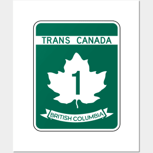 Trans-Canada Highway, British Columbia Posters and Art